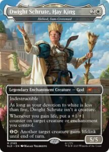 Dwight Schrute, Hay King - Heliod, Sun-Crowned - Secret Lair Drop Series (SLD)