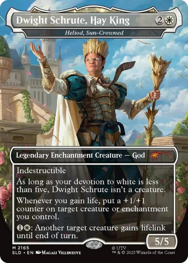 Dwight Schrute, Hay King - Heliod, Sun-Crowned - Secret Lair Drop Series (SLD)