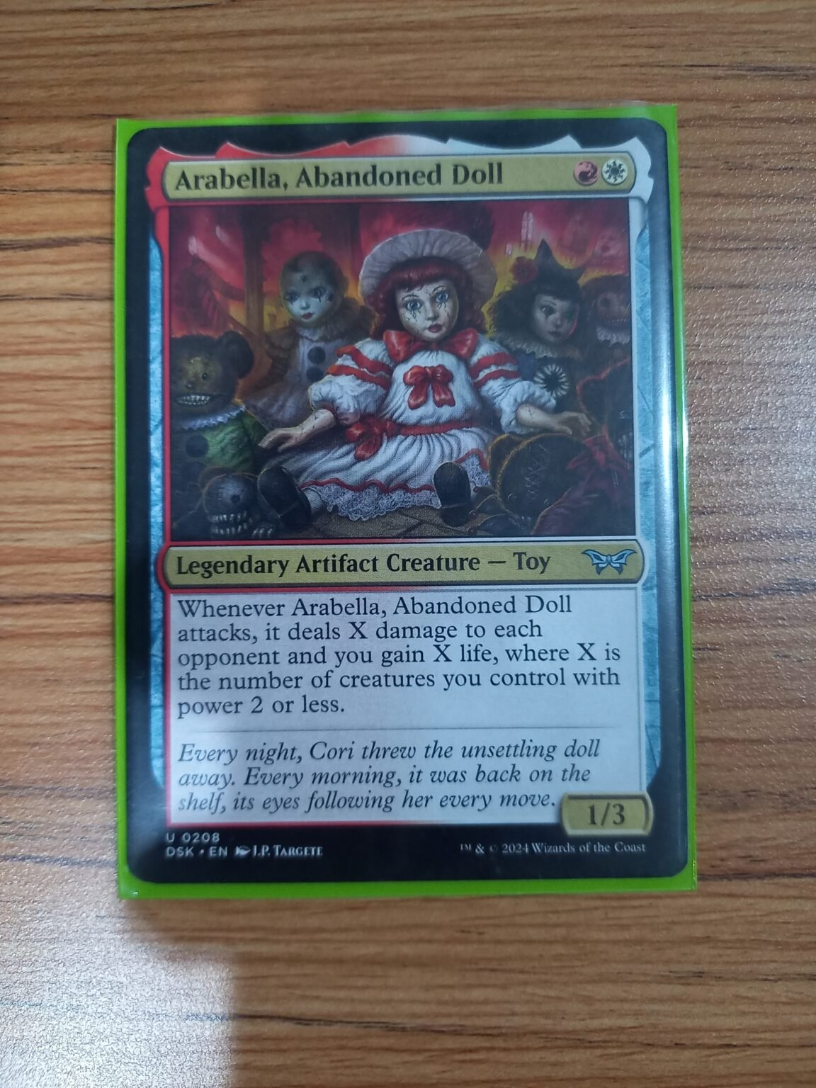 Magic The Gathering (DSK 0203 - Uncommon) : Arabella, Abandoned Doll